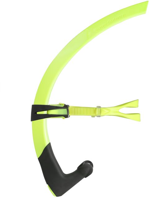 Michael Phelps Focus Centre Snorkel Small Fit - Neon & Black