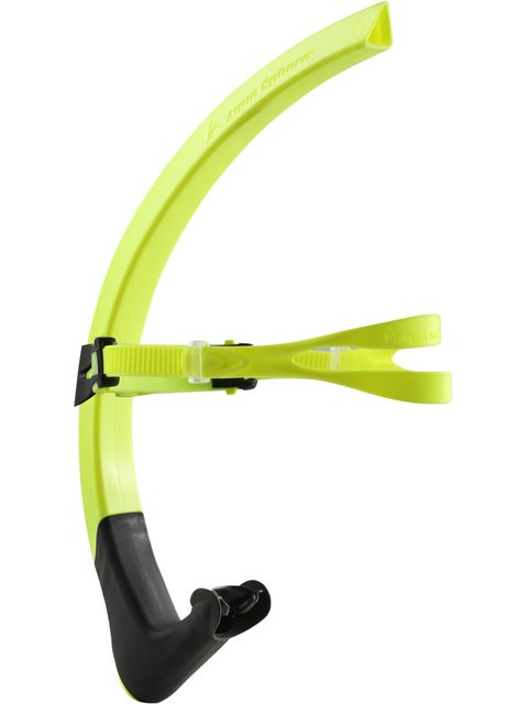 Michael Phelps Focus Centre Snorkel Small Fit - Neon & Black