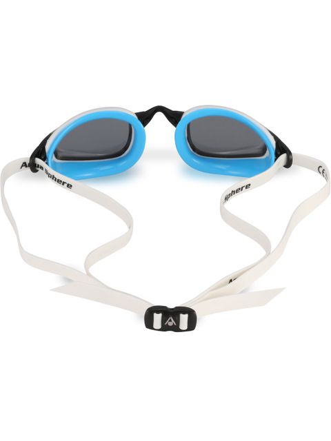 Michael Phelps K180 Smoke Goggles - White & Bahia