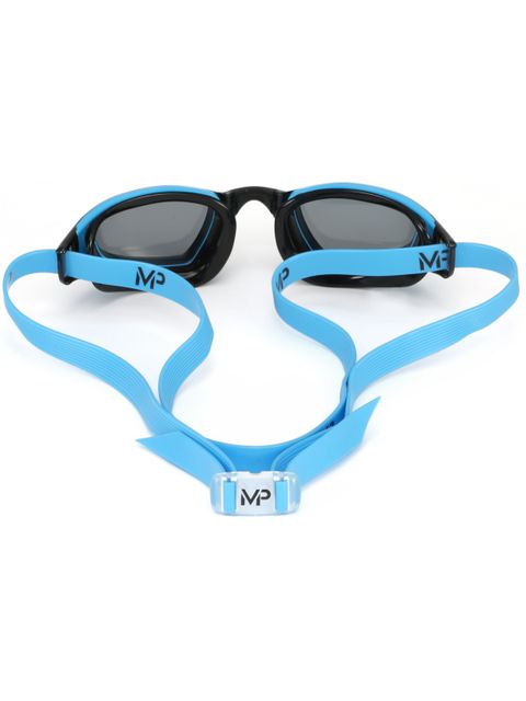 Michael Phelps XCEED Smoke Goggles - Blue & Black