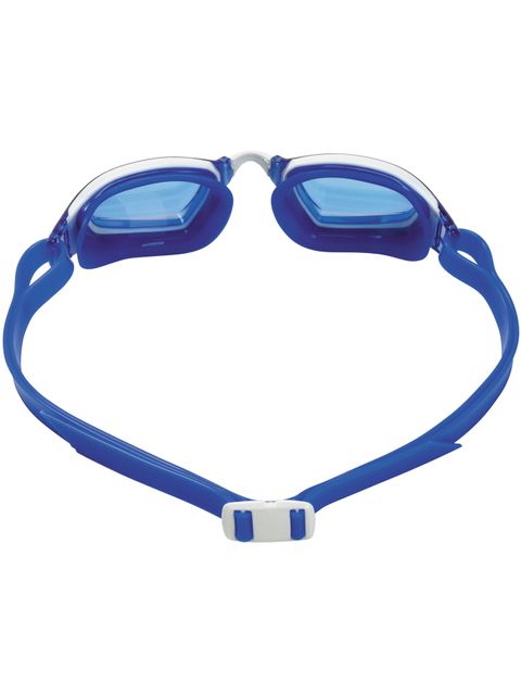 Michael Phelps Xceed Goggles - Titanium Mirrored/White/Blue