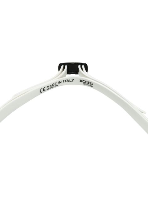 Michael Phelps XCEED Titanium Mirrored Goggles - Gold & White