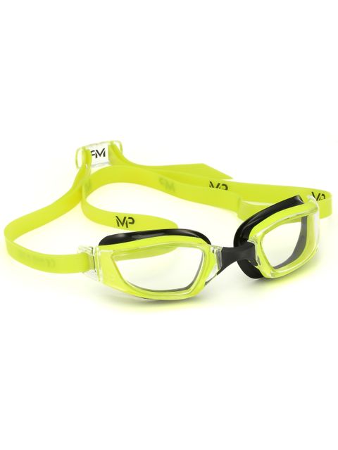 Michael Phelps XCEED Clear Goggles - Yellow & Black