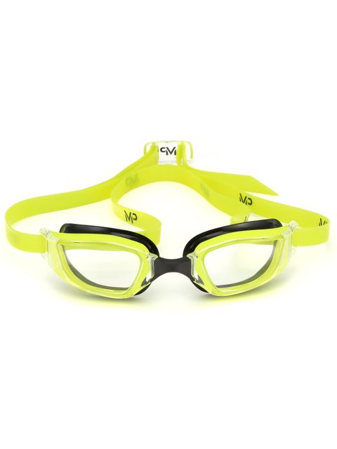 Michael Phelps XCEED Clear Goggles - Yellow & Black