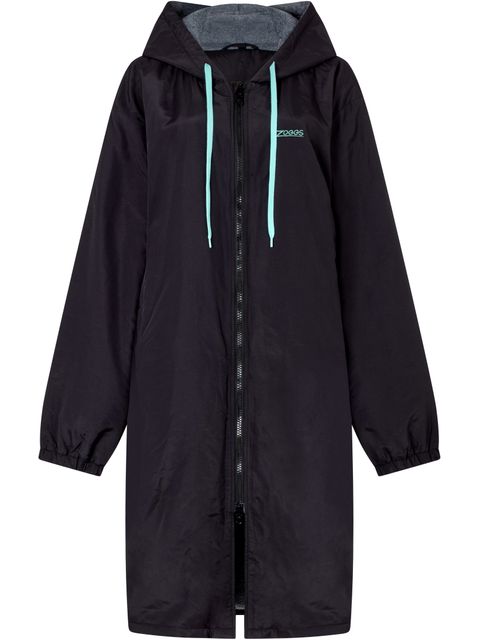 Zoggs Pool Parka - Black/Mint