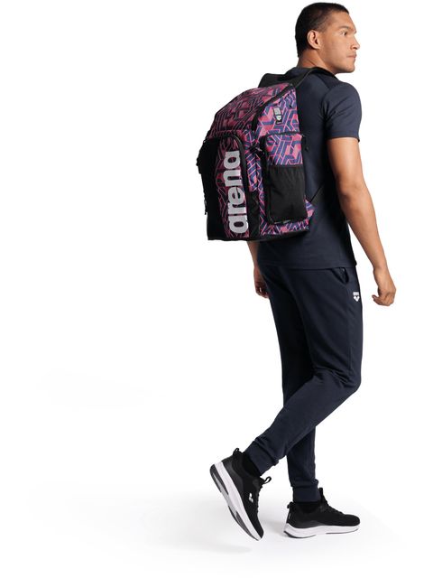 Arena Spiky 3 Backpack 45L - Escape Red/Navy