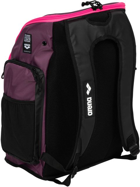 Arena Spiky 3 Backpack 45L - Plum/Neon Pink