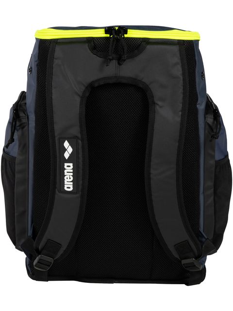 Arena Spiky III Backpack 45L - Navy/Neon Yellow
