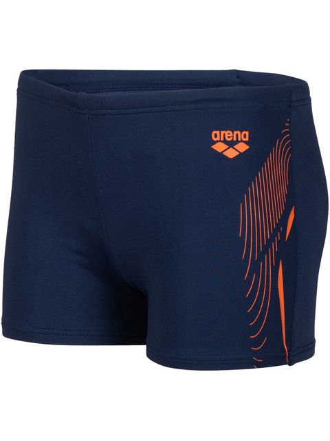 Arena Aquashorts - Graphic Navy/Orange