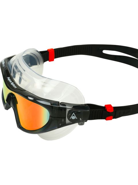 Aqua Sphere Vista Pro Goggles - Orange Titanium Mirror/Dark Grey/Orange