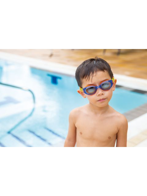 Zoggs Little Sonic Air Goggles - Blue Tint/Blue/Orange