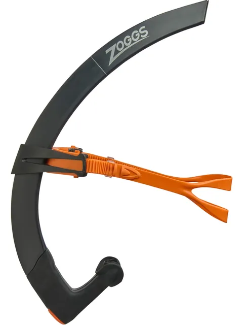 Zoggs Hydro Focus Snorkel - Black/Orange