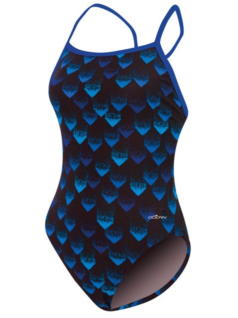 Dolfin Tracer Blue One Piece Crop