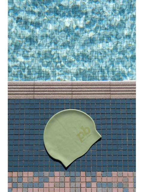 PB with Bronte Swim Cap - Sage