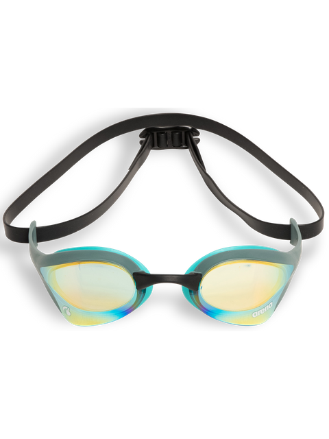 Arena Cobra Ultra Swipe Goggles - Aqua Mirror/Sage/Peacock