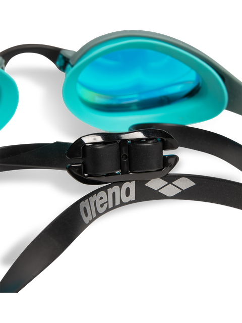 Arena Cobra Ultra Swipe Goggles - Aqua Mirror/Sage/Peacock