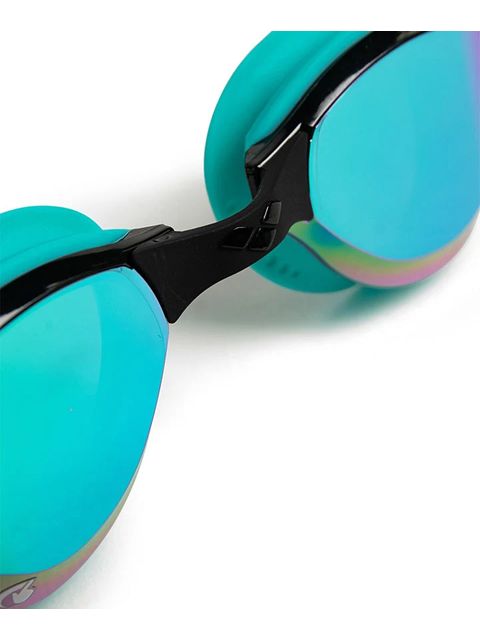 Arena Cobra Tri Swipe Goggles - Emerald Mirror/Peacock