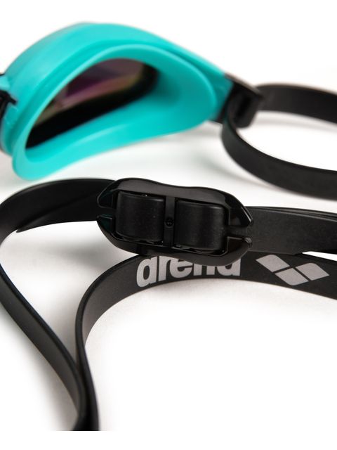 Arena Cobra Core Swipe Goggles - Emerald Mirror/Peacock