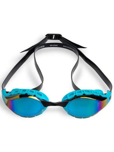 Arena Air Sonic Goggles - Emerald Mirror/Peacock