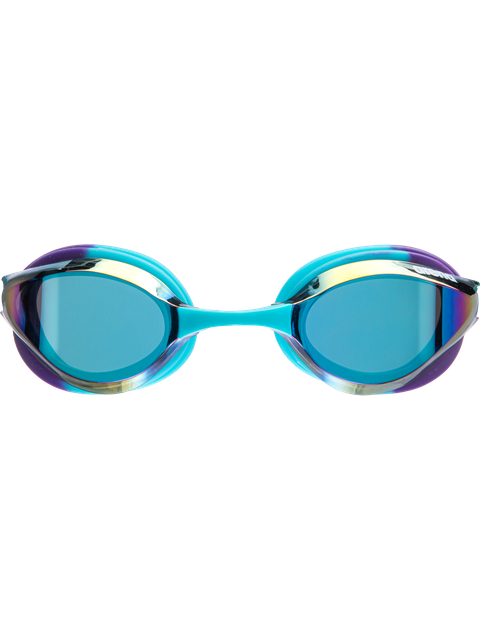 Arena Python Junior Goggles - Emerald Mirror/Peacock