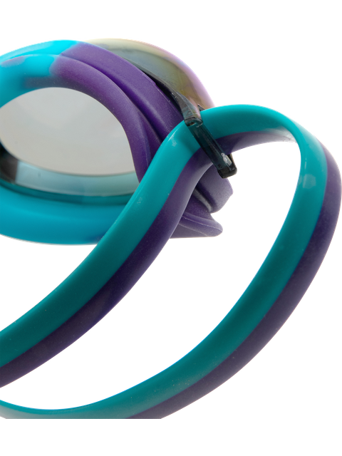 Arena Python Junior Goggles - Emerald Mirror/Peacock