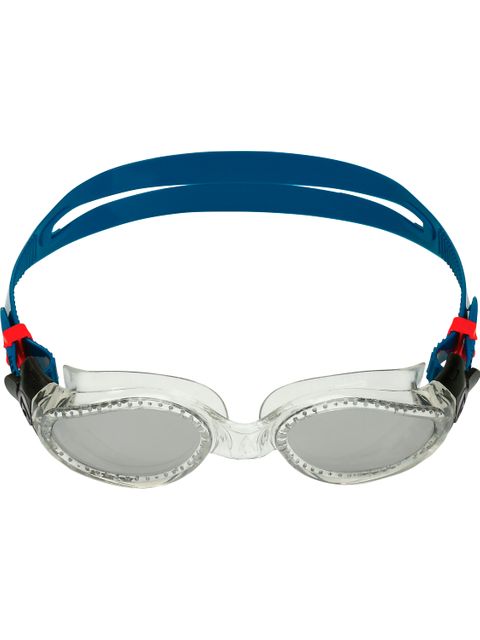 Aqua Sphere Kaiman Goggles - Silver Titanium Mirror/Clear/Petrol