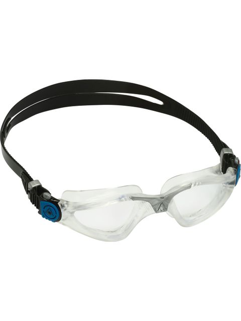 Aqua Sphere Kayenne Goggles - Clear/Silver/Petrol
