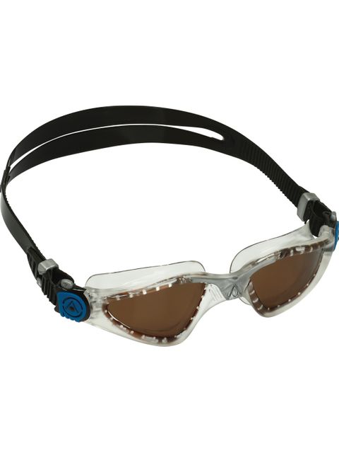 Aqua Sphere Kayenne Goggles - Smoke/Clear/Silver/Petrol