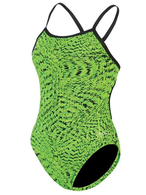 Dolfin Sting Green One Piece Front
