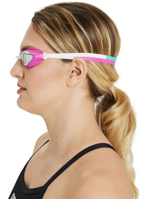 Arena Airspeed Goggles - Silver Mirror/Pink
