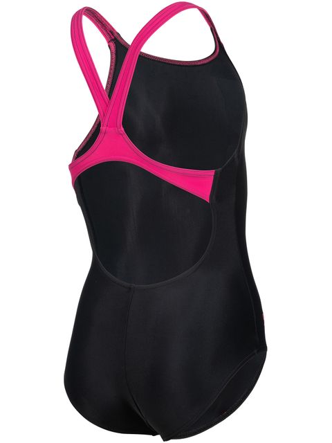 Arena V- Back One Piece - Graphic Black/Pink