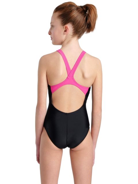 Arena V- Back One Piece - Graphic Black/Pink