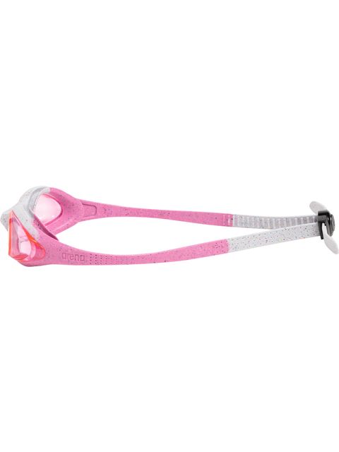 Arena Spider Junior Goggles - Pink Tint/Grey/Pink