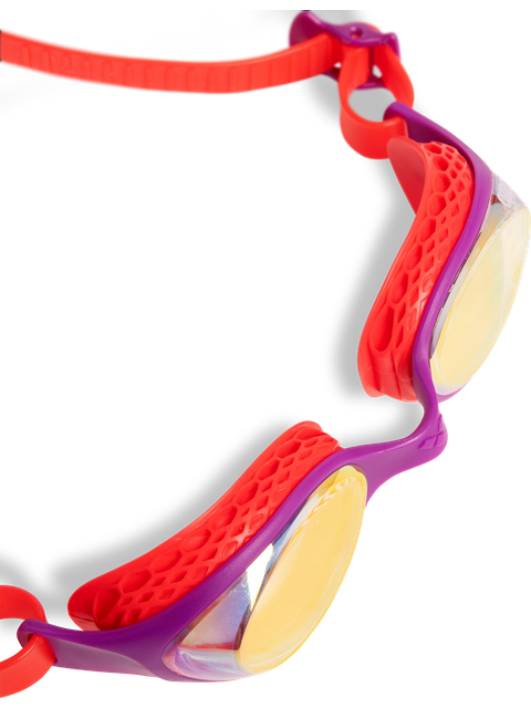 Arena Air Junior Goggles - Yellow Copper Mirror/Plum