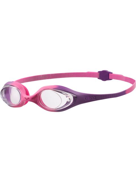 Arena Spider Junior Goggles - Clear/Pink/Purple