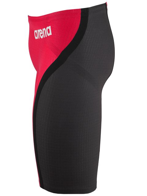 Fina Approved Arena Powerskin Carbon Flex Red & Grey Jammers
