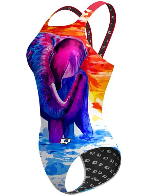 Q Swimwear The Last Elephant One Piece