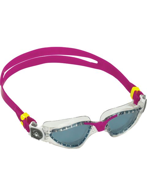 Aqua Sphere Kayenne Compact Goggles - Smoke/Clear/Raspberry