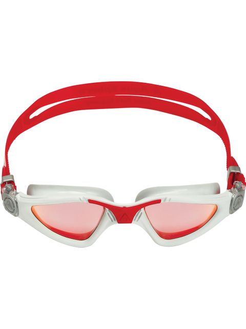 Aqua Sphere Kayenne Goggles - Red Titanium Mirror/Grey/Red