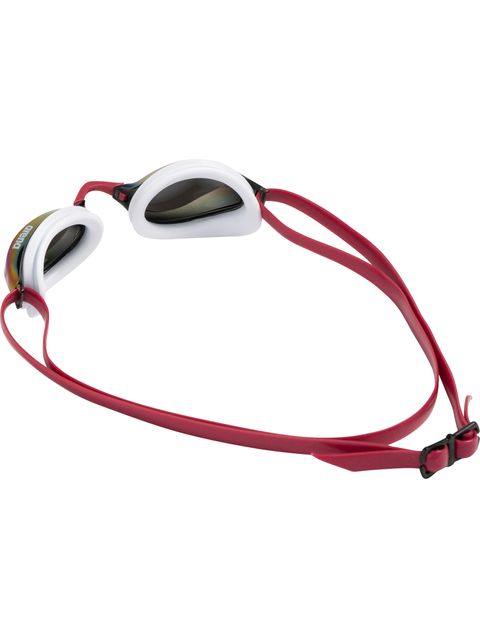 Arena Python Goggles - Copper Mirror/White/Red