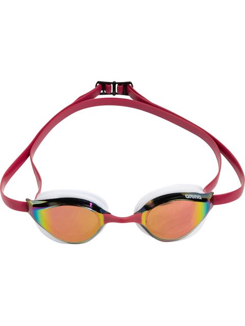 Arena Python Goggles - Copper Mirror/White/Red