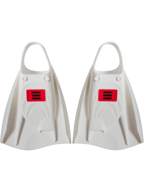 DMC Fins Elite Max Fins - White/Red