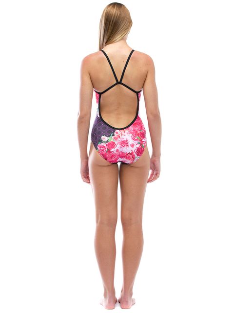 AMANZI Rococo Rose Womens One Piece Swimsuit