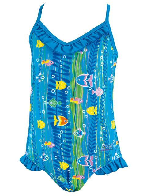 Zoggs Sea Garden Toddler Girls One Piece Swimsuit