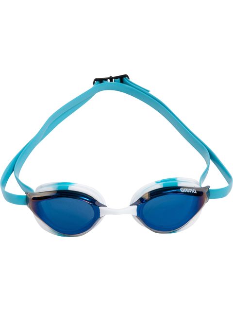 Arena Python Goggles - Blue Mirror/White/Sky