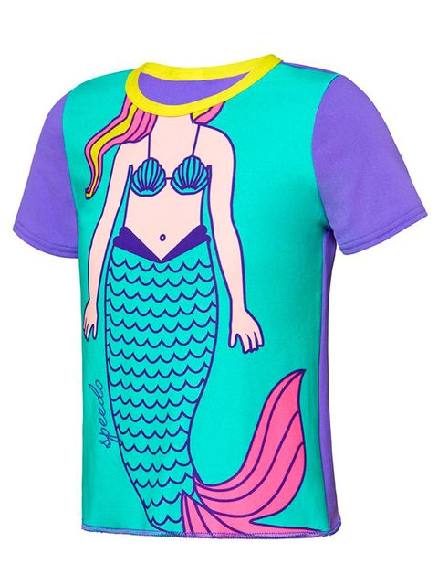 Speedo Aqua Queen Toddler Girls Sun Top
