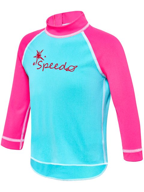 Speedo Bella Toddler Girls Long Sleeve Suntop