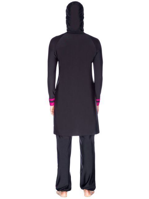 Speedo Black & Rose Womens Swim Dress