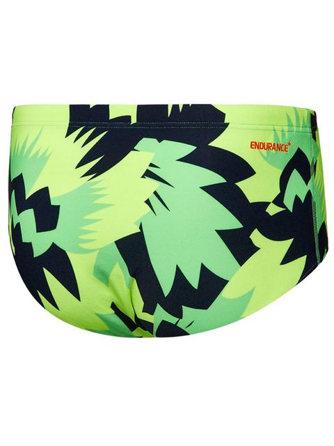 Speedo Bonza Yellow Mens Trunks