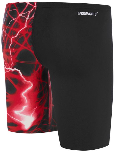 Speedo Boys School Colours Red Jammers